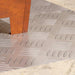 Plăci cu tablouri 4 pcs Argintiu 40 x 40 cm Aluminiu - WALTI WALTI
