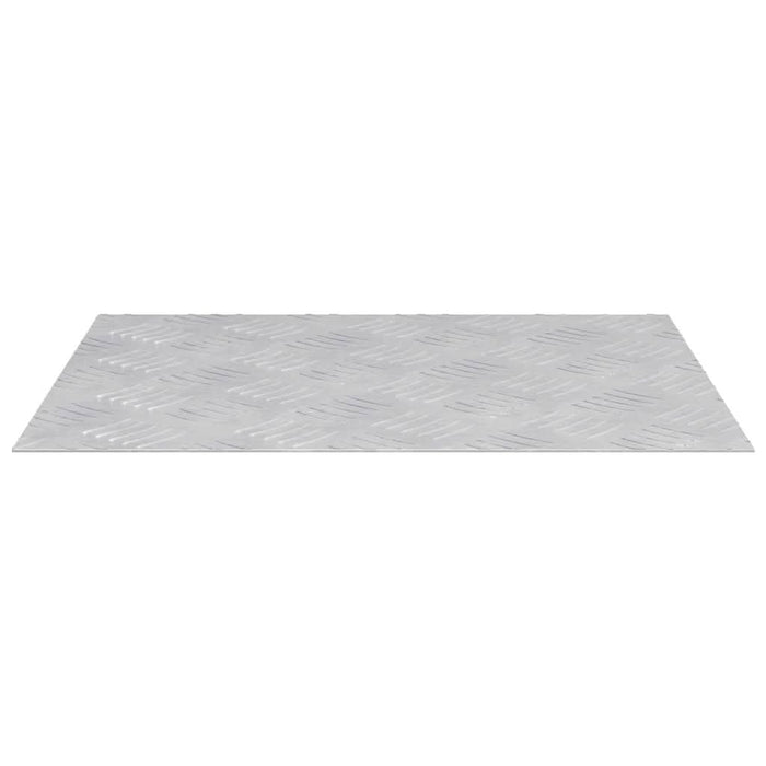 Plăci cu tablouri 2 pcs Argintiu 50 x 40 cm Aluminiu - WALTI WALTI
