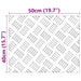 Plăci cu tablouri 2 pcs Argintiu 50 x 40 cm Aluminiu - WALTI WALTI