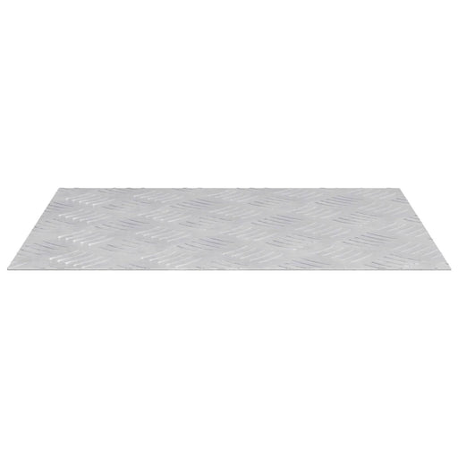 Plăci cu tablouri 4 pcs Argintiu 50 x 40 cm Aluminiu - WALTI WALTI