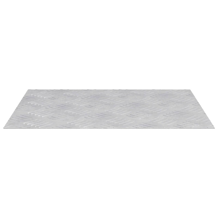 Plăci cu tablouri 4 pcs Argintiu 50 x 40 cm Aluminiu - WALTI WALTI
