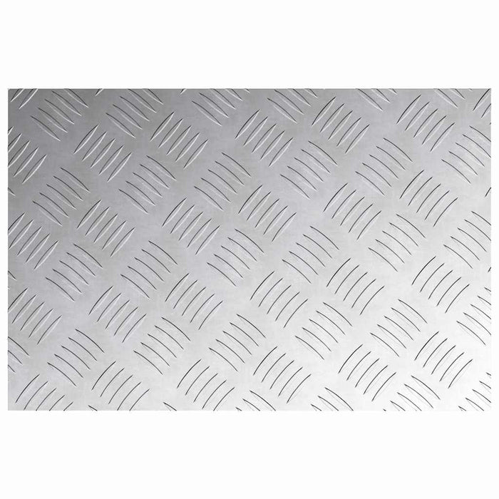 Plăci cu tablouri 4 pcs Argintiu 60 x 40 cm Aluminiu - WALTI WALTI