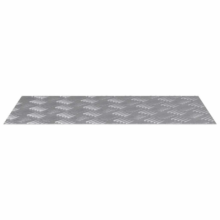 Plăci cu tablouri 4 pcs Argintiu 70 x 40 cm Aluminiu - WALTI WALTI