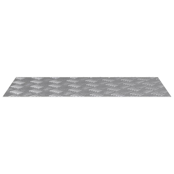 Plăci cu tablouri 2 pcs Argintiu 80 x 40 cm Aluminiu - WALTI WALTI