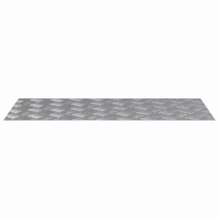 Plăci cu tablouri 2 pcs Argintiu 90 x 40 cm Aluminiu - WALTI WALTI