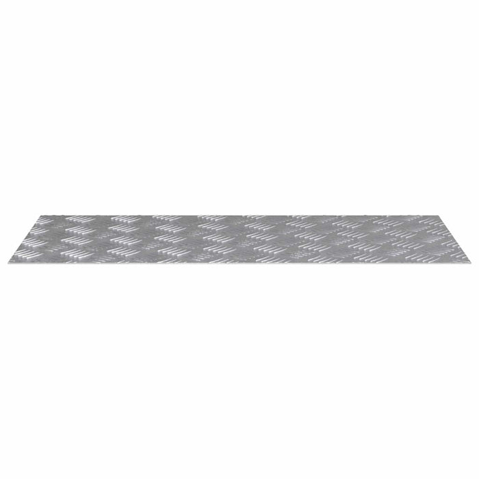 Plăci cu tablouri 2 pcs Argintiu 90 x 40 cm Aluminiu - WALTI WALTI