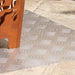 Plăci cu tablouri 2 pcs Argintiu 100 x 40 cm Aluminiu - WALTI WALTI