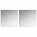 Plăci cu tablouri 2 pcs Argintiu 50 x 50 cm Aluminiu - WALTI WALTI
