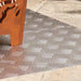 Plăci cu tablouri 4 pcs Argintiu 50 x 50 cm Aluminiu - WALTI WALTI
