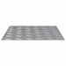Plăci cu tablouri 4 pcs Argintiu 50 x 50 cm Aluminiu - WALTI WALTI