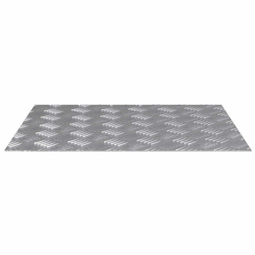Plăci cu tablouri 4 pcs Argintiu 60 x 50 cm Aluminiu - WALTI WALTI