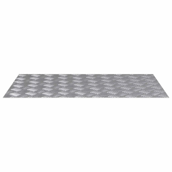 Plăci cu tablouri 2 pcs Argintiu 80 x 50 cm Aluminiu - WALTI WALTI