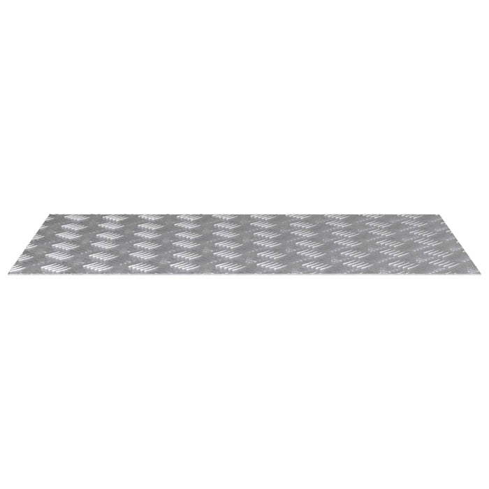 Plăci cu tablouri 4 pcs Argintiu 90 x 50 cm Aluminiu - WALTI WALTI