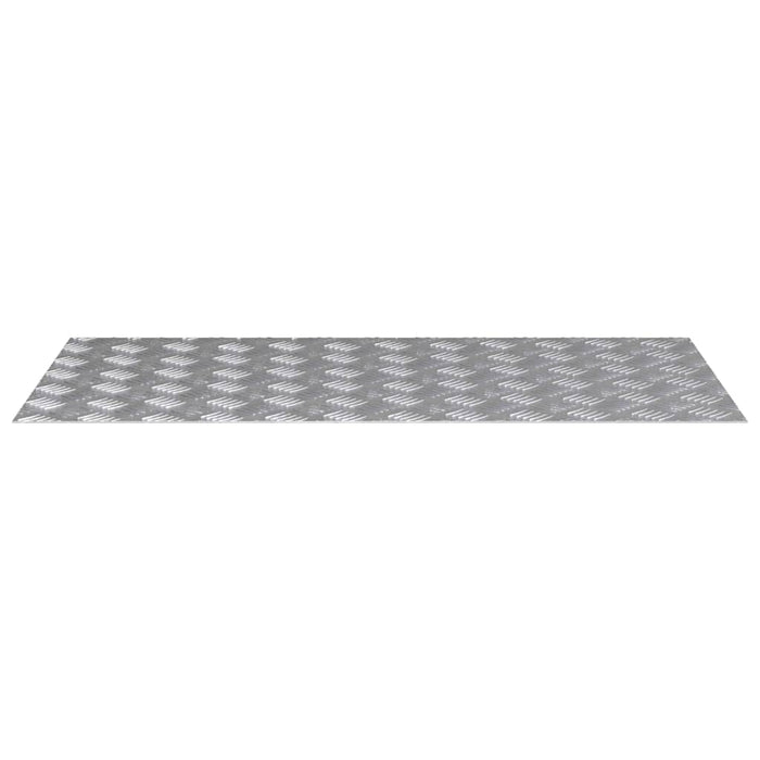 Plăci cu tablouri 4 pcs Argintiu 100 x 50 cm Aluminiu - WALTI WALTI