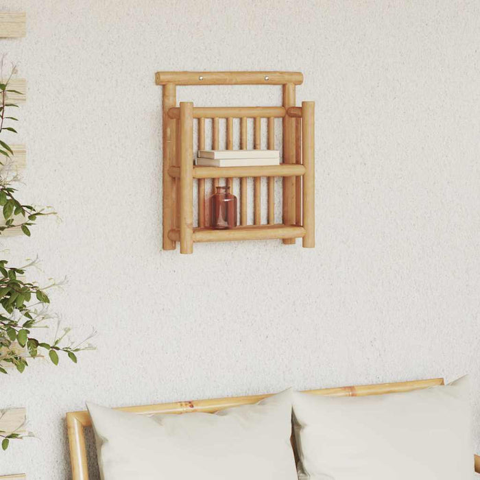 Raft de perete cu raft Maro 40 x 13 x 44 cm Bambus - WALTI WALTI