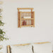 Raft de perete cu raft Maro 40 x 13 x 44 cm Bambus - WALTI WALTI