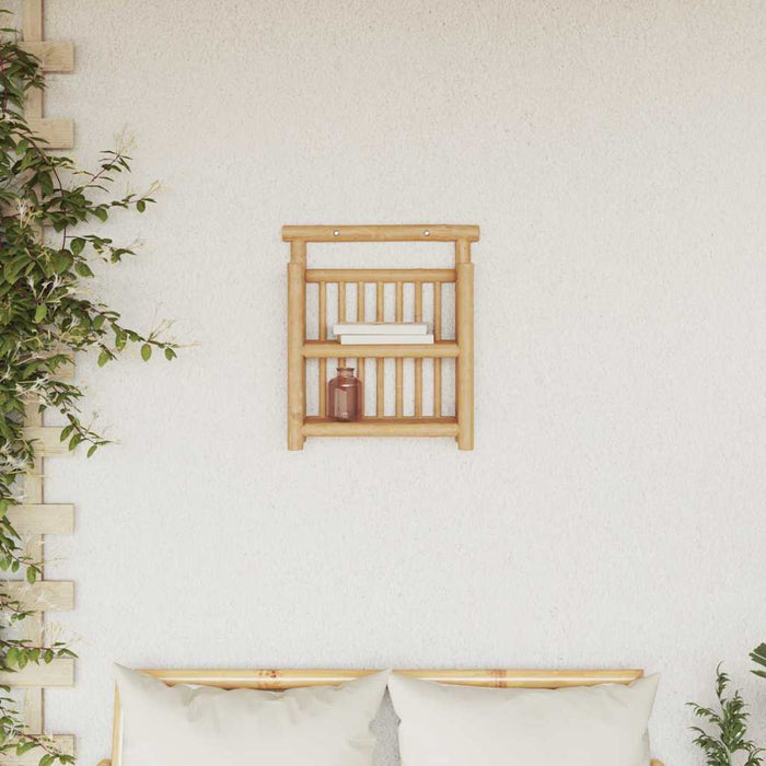 Raft de perete cu raft Maro 40 x 13 x 44 cm Bambus - WALTI WALTI