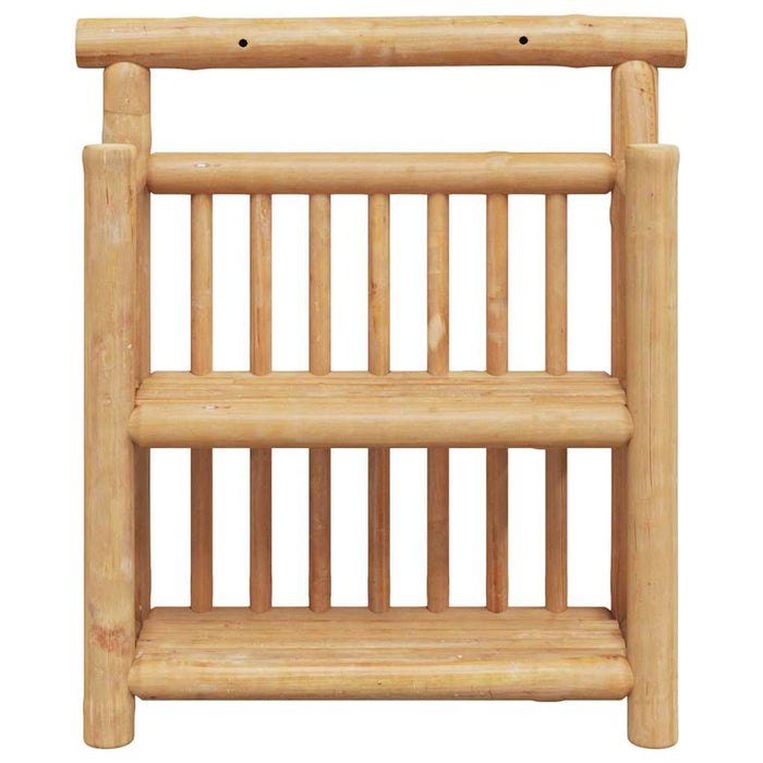Raft de perete cu raft Maro 40 x 13 x 44 cm Bambus - WALTI WALTI