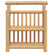 Raft de perete cu raft Maro 40 x 13 x 44 cm Bambus - WALTI WALTI