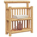 Raft de perete cu raft Maro 40 x 13 x 44 cm Bambus - WALTI WALTI