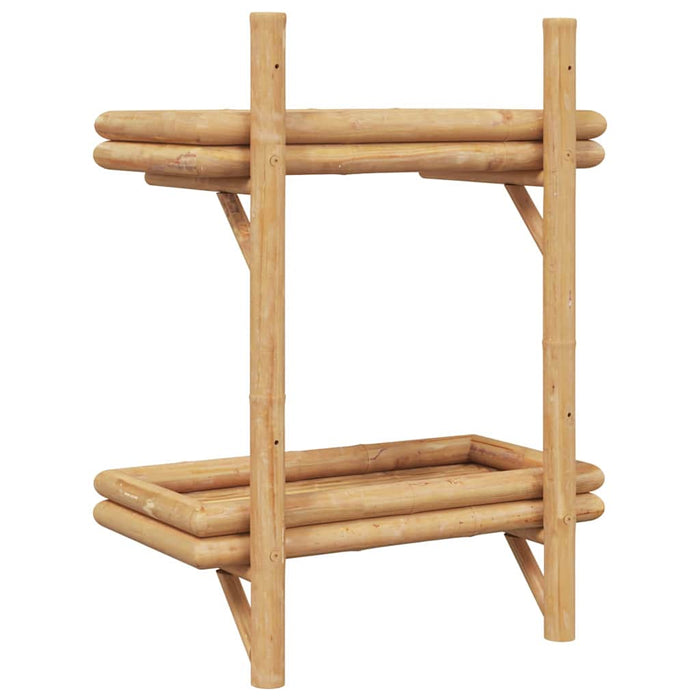 Poliță cu raft Pe perete Maro 45 x 26 x 60 cm Bambus - WALTI WALTI