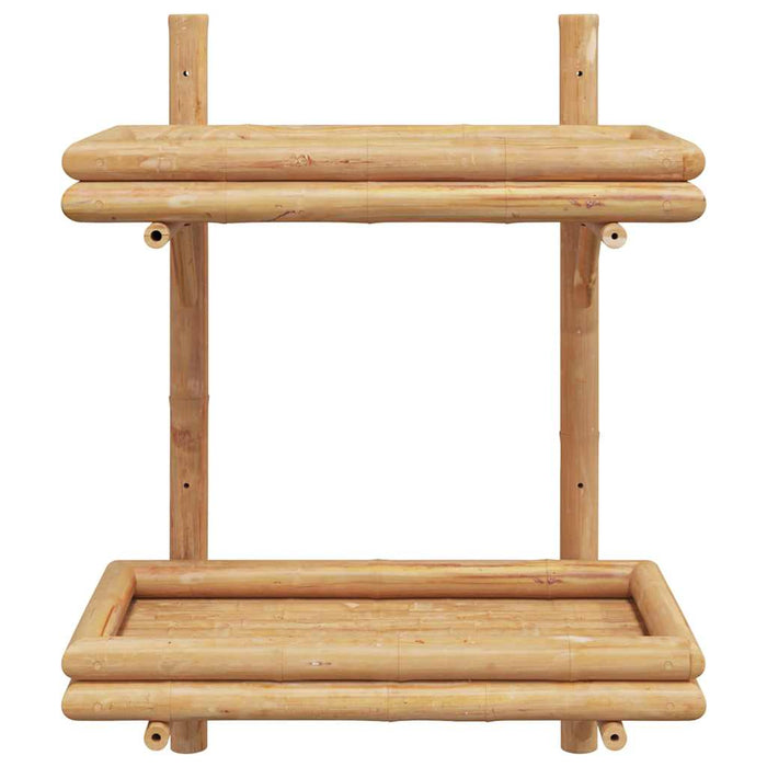 Poliță cu raft Pe perete Maro 45 x 26 x 60 cm Bambus - WALTI WALTI