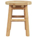 Scaun rotund scund, Ø30x36 cm, bambus - WALTI WALTI