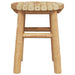 Scaun rotund scund, Ø30x36 cm, bambus - WALTI WALTI