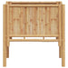 Strat înălțat de grădină Maro 70 x 35 x 70 cm Bambus - WALTI WALTI