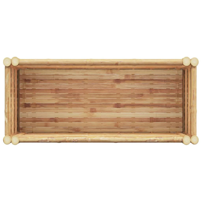 Strat înălțat de grădină Maro 70 x 35 x 70 cm Bambus - WALTI WALTI