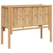 Strat înălțat de grădină Maro 90 x 35 x 70 cm Bambus - WALTI WALTI