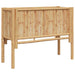 Strat înălțat de grădină Maro 90 x 35 x 70 cm Bambus - WALTI WALTI