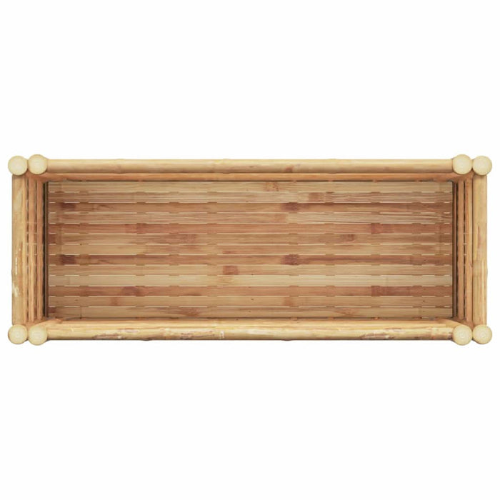 Strat înălțat de grădină Maro 90 x 35 x 70 cm Bambus - WALTI WALTI