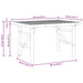 Masă de cafea Maro 70 x 40 x 36 cm Bambus - WALTI WALTI