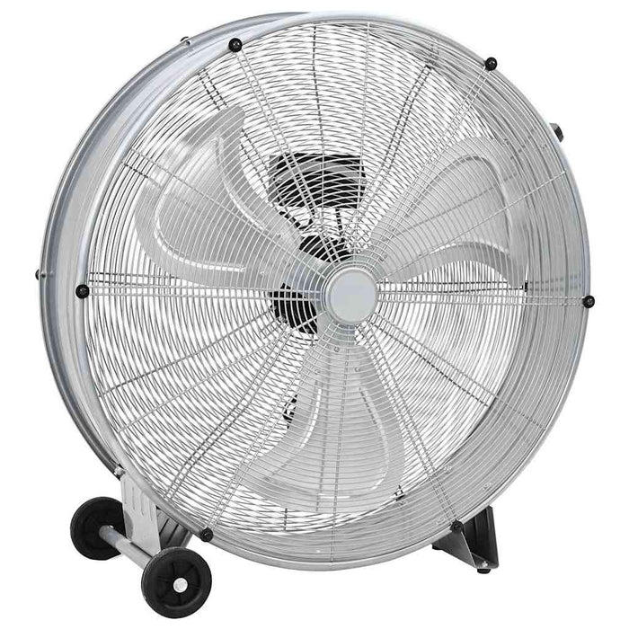 Ventilator cu tambur cu roata 79 x 37 x 82 cm Aluminiu - WALTI WALTI