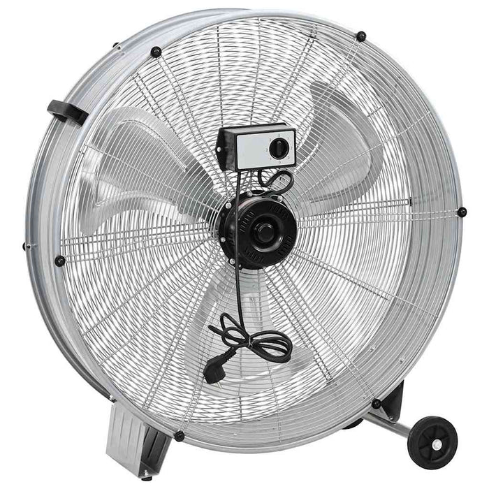 Ventilator cu tambur cu roata 79 x 37 x 82 cm Aluminiu - WALTI WALTI