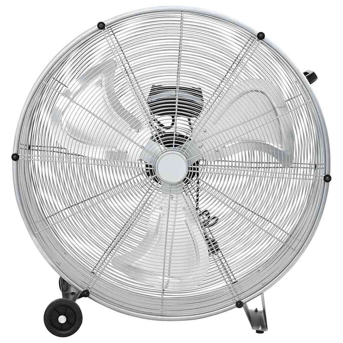 Ventilator cu tambur cu roata 79 x 37 x 82 cm Aluminiu - WALTI WALTI