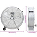 Ventilator cu tambur cu roata 79 x 37 x 82 cm Aluminiu - WALTI WALTI