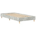 Cadru de pat Gri beton 90 x 200 cm Lemn compozit - WALTI WALTI