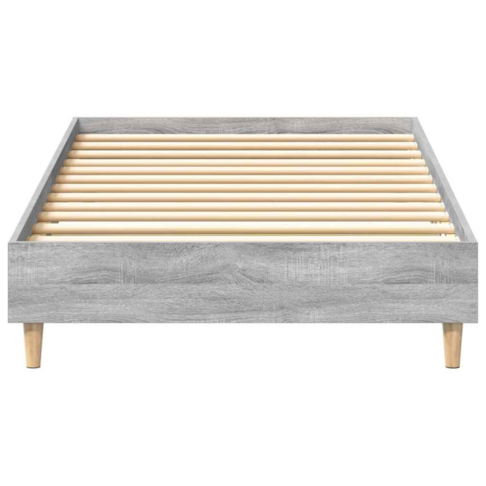Cadru de pat sonoma gri 90 x 200 cm Lemn compozit - WALTI WALTI