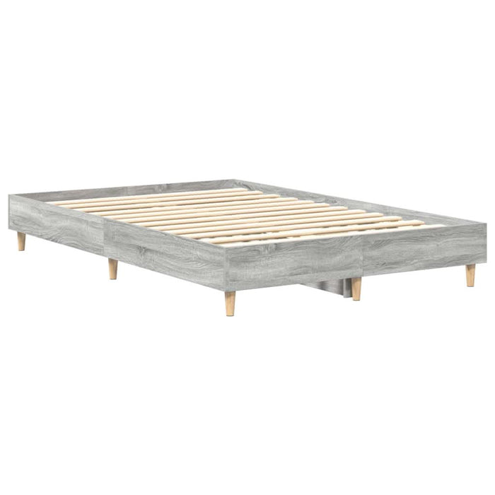 Cadru de pat sonoma gri 120 x 190 cm Lemn compozit - WALTI WALTI