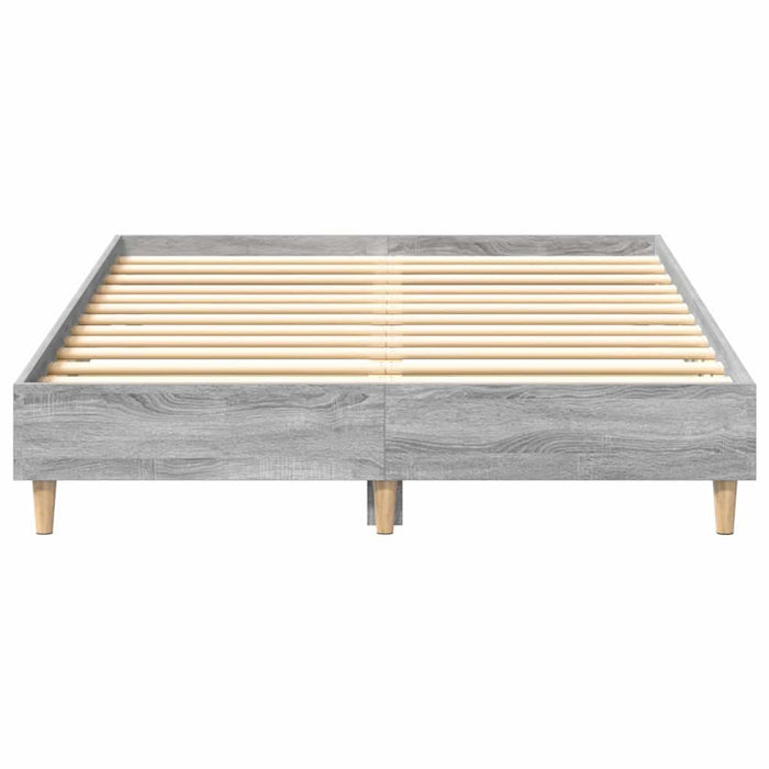 Cadru de pat sonoma gri 120 x 190 cm Lemn compozit - WALTI WALTI