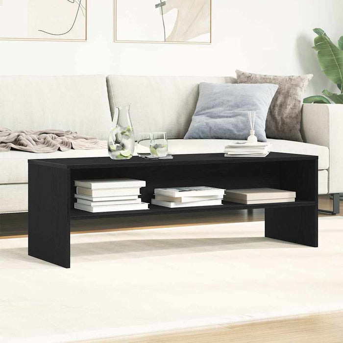 Dulap TV Stejar negru 120x40x40 cm Lemn prelucrat - WALTI WALTI