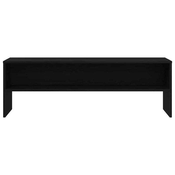 Dulap TV Stejar negru 120x40x40 cm Lemn prelucrat - WALTI WALTI