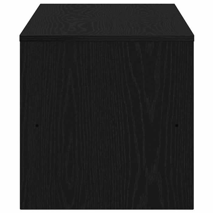 Dulap TV Stejar negru 120x40x40 cm Lemn prelucrat - WALTI WALTI