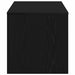 Dulap TV Stejar negru 120x40x40 cm Lemn prelucrat - WALTI WALTI
