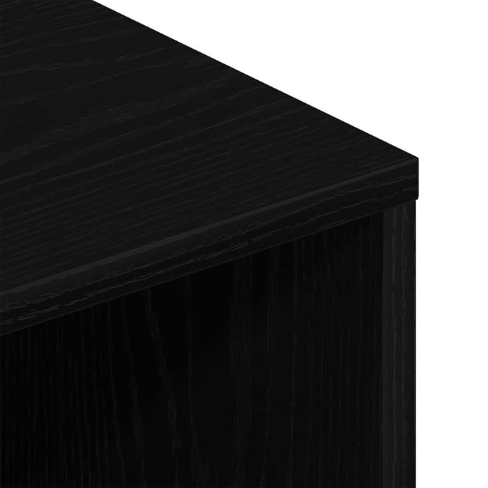 Dulap TV Stejar negru 120x40x40 cm Lemn prelucrat - WALTI WALTI