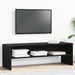 Dulap TV Stejar negru 120x40x40 cm Lemn prelucrat - WALTI WALTI