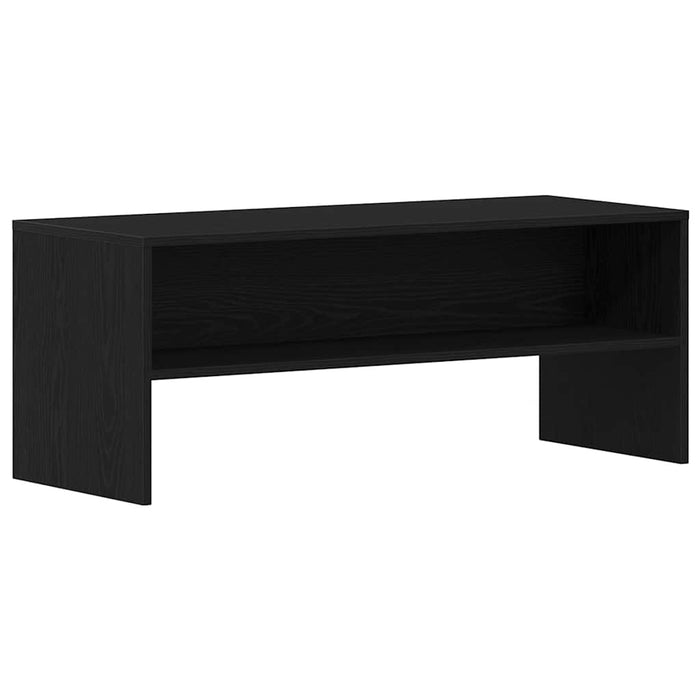 Dulap TV Stejar Negru 100x40x40 cm Lemn prelucrat - WALTI WALTI