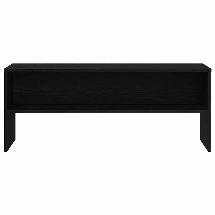 Dulap TV Stejar Negru 100x40x40 cm Lemn prelucrat - WALTI WALTI